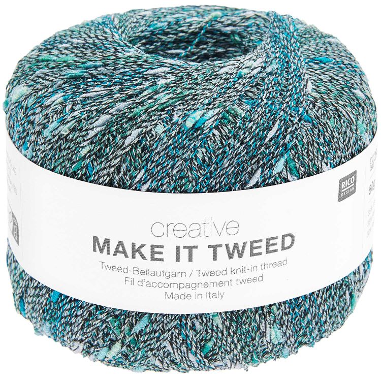 Yarn - Make It Tweed in Ocean 4 by Rico Design