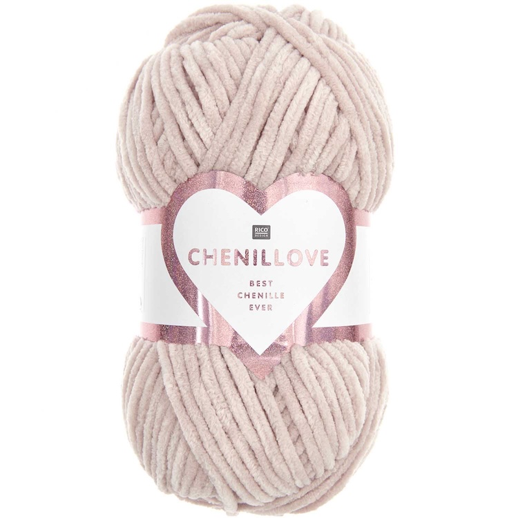 Yarn - Creative Chenillove Chunky in Smokey Pink 4 by Rico Design