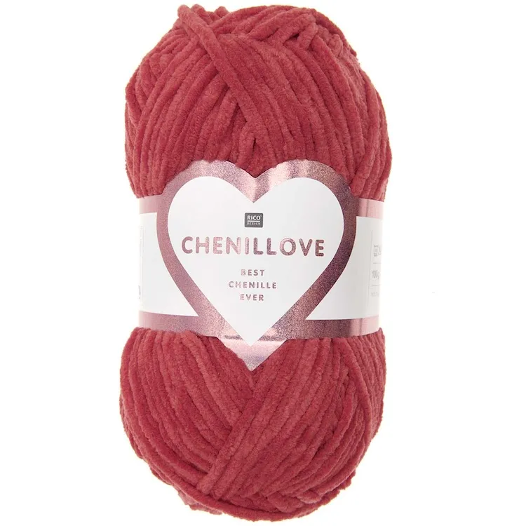 Yarn - Creative Chenillove Chunky in Red 6 by Rico Design