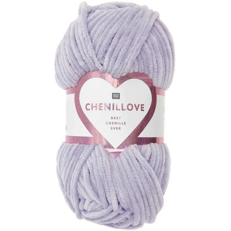 Yarn - Creative Chenillove Chunky in Lilac 7 by Rico Design