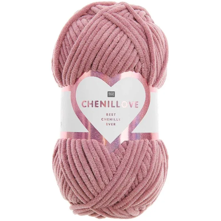 Yarn - Creative Chenillove Chunky in Berry Purple 17 by Rico Design