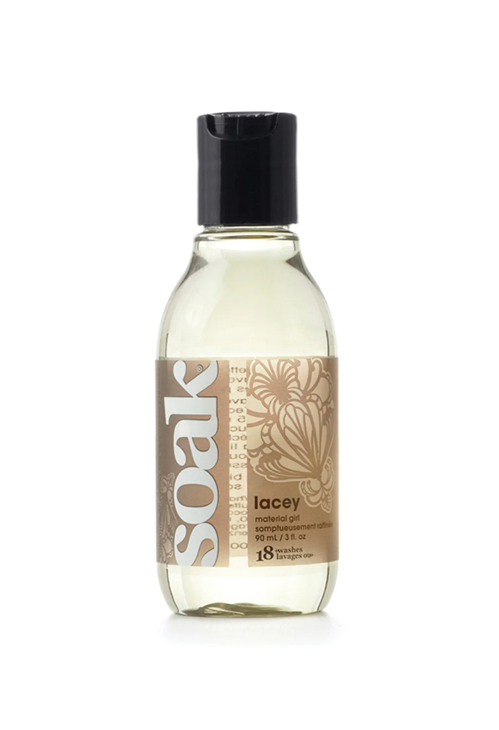 Soak Travel Size Bottle in Lacey