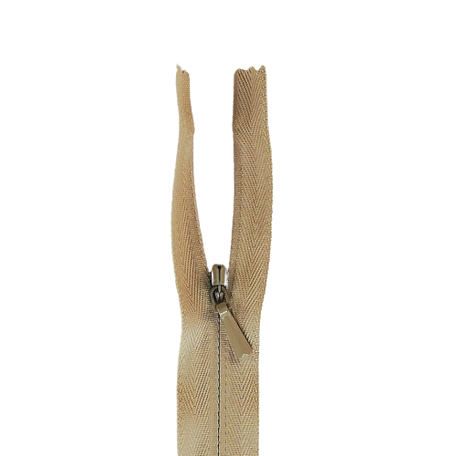 YKK Zip - 41cm Invisible - Beige 572