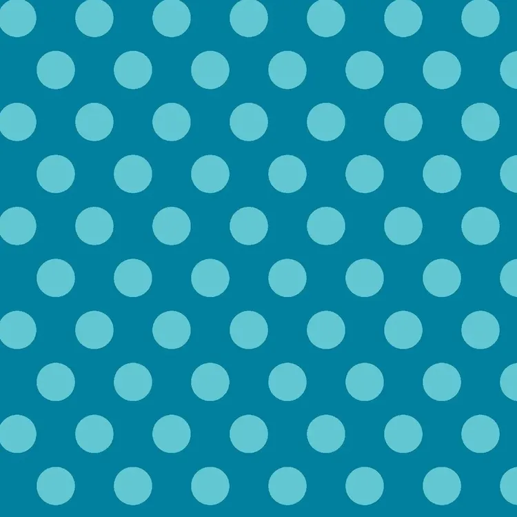 Cotton Flannel Fabric - Blue on Blue Dots from Fun Flannels by Oasis Fabrics 446354