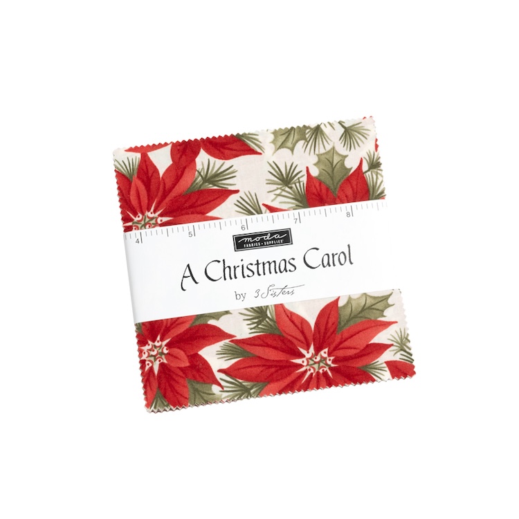 Quilting Fabric - Charm Pack - A Christmas Carol by 3 Sisters for Moda 44350PP