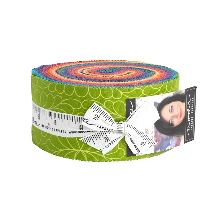 Quilting Fabric - Jelly Roll - Rainbow Spice by Sariditty for Moda 45042JR