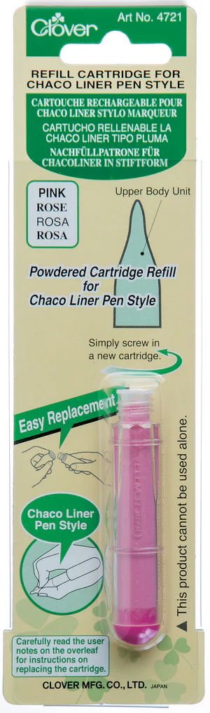 Clover Refill Cartridge for Chaco Pen - Pink