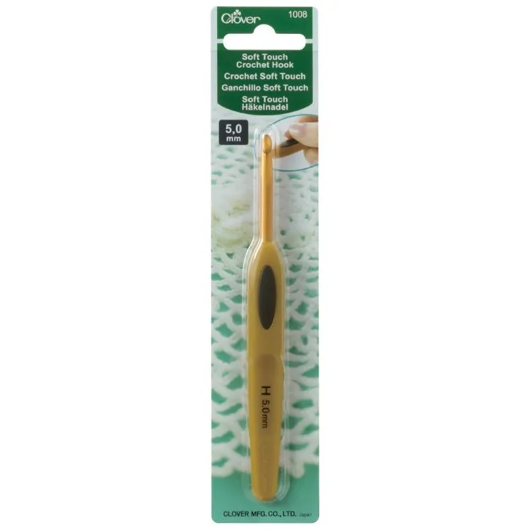 Crochet Hooks - 5mm Ergonomic Soft Touch by Clover