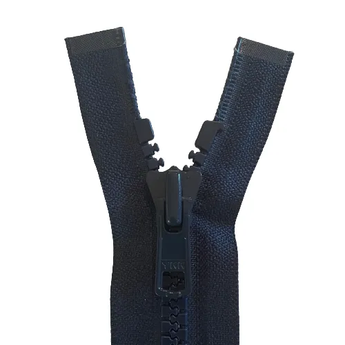 YKK Zip - 61cm No.8 Open End Plastic - Navy 920