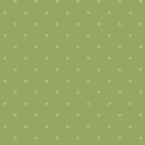 Quilting Fabric - Bowties on Sage Green from Little Gems by Andover Fabrics A-1261-G