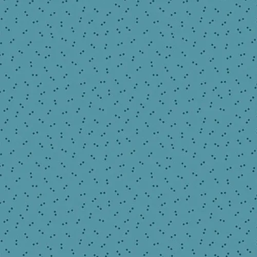 Quilting Fabric - Double Dot on Bluebell Blue from Little Gems by Andover Fabrics A-1267-T