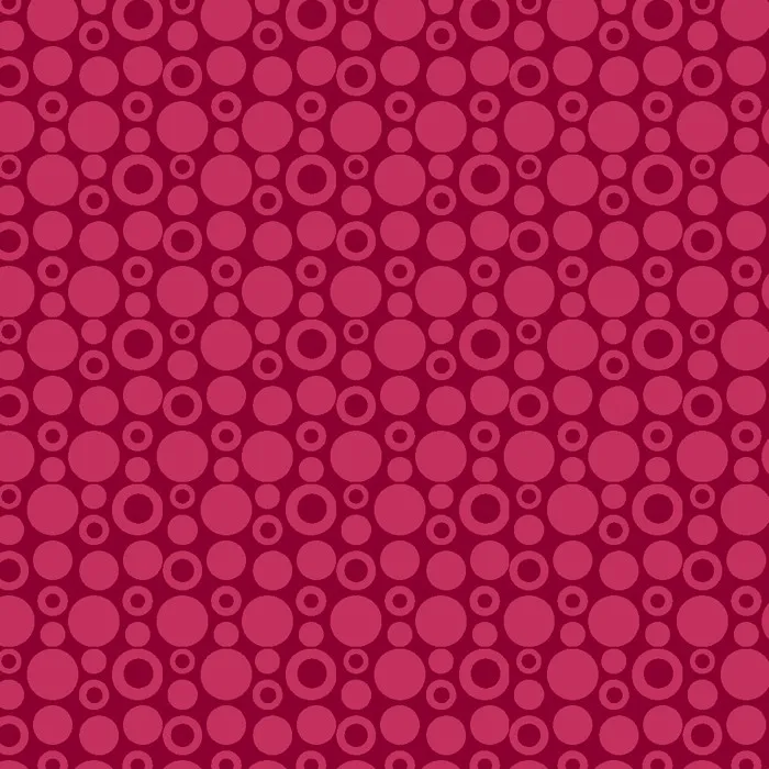 Quilting Fabric - Dots on Red from Zurich Dots by Four Seasons for David Textiles DT 4871 5C