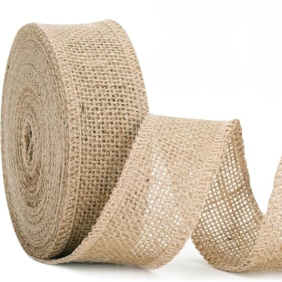 40mm Hessian Ribbon