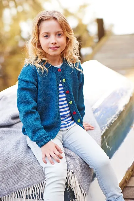 Knitting Pattern - DK Easy Knit Child's Cardigans by Stylecraft 8902