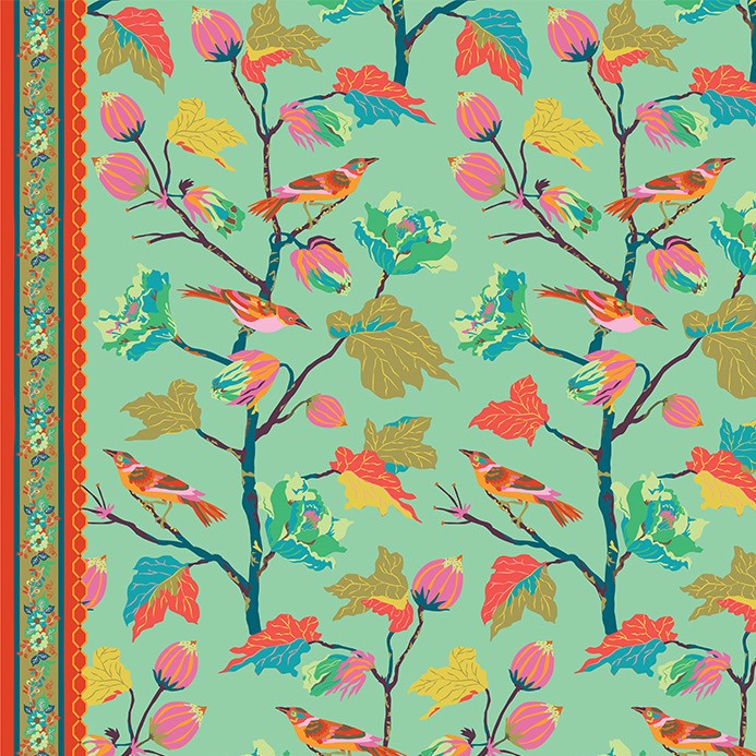 quilting-fabric-birds-on-blue-with-border-from-kindred-sketches-by-kathy-doughty-for-figo