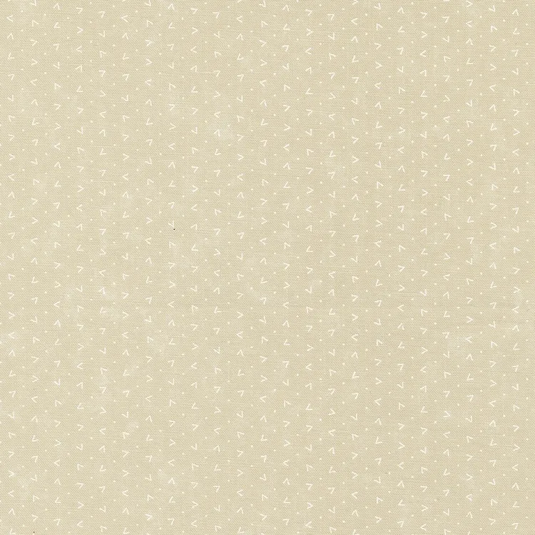 Quilting Fabric - Small Vs on Dark Cream from Favorite Backgrounds by Kansas Troubles for Moda 9774 21