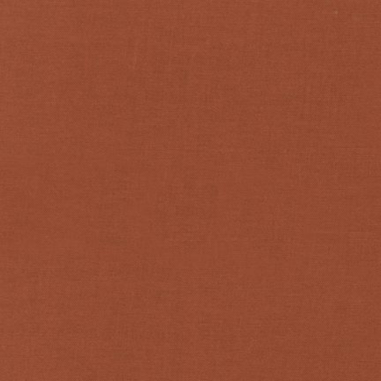 Quilting Fabric - Kona Cotton Solid Spice Brown Colour 159 by Robert Kaufman