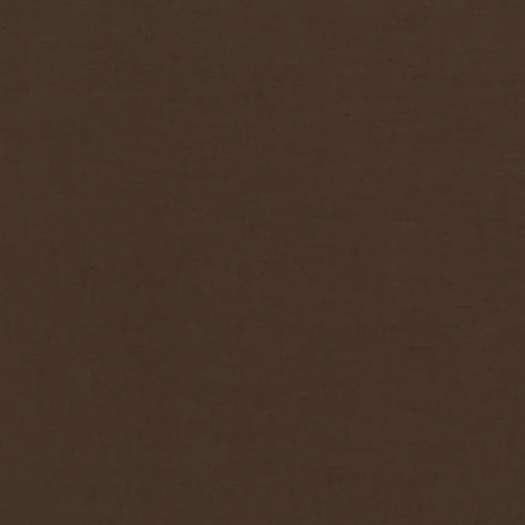 Quilting Fabric - Kona Cotton Solid Chocolate Brown Colour 1073 by Robert Kaufman 