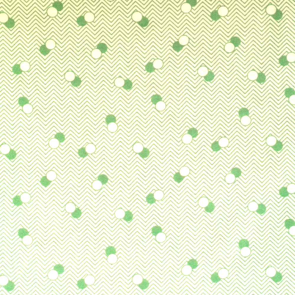 Quilting Fabric - Green Spot from Kimberley's Garden By Fresh Water Designs FWDKIG05