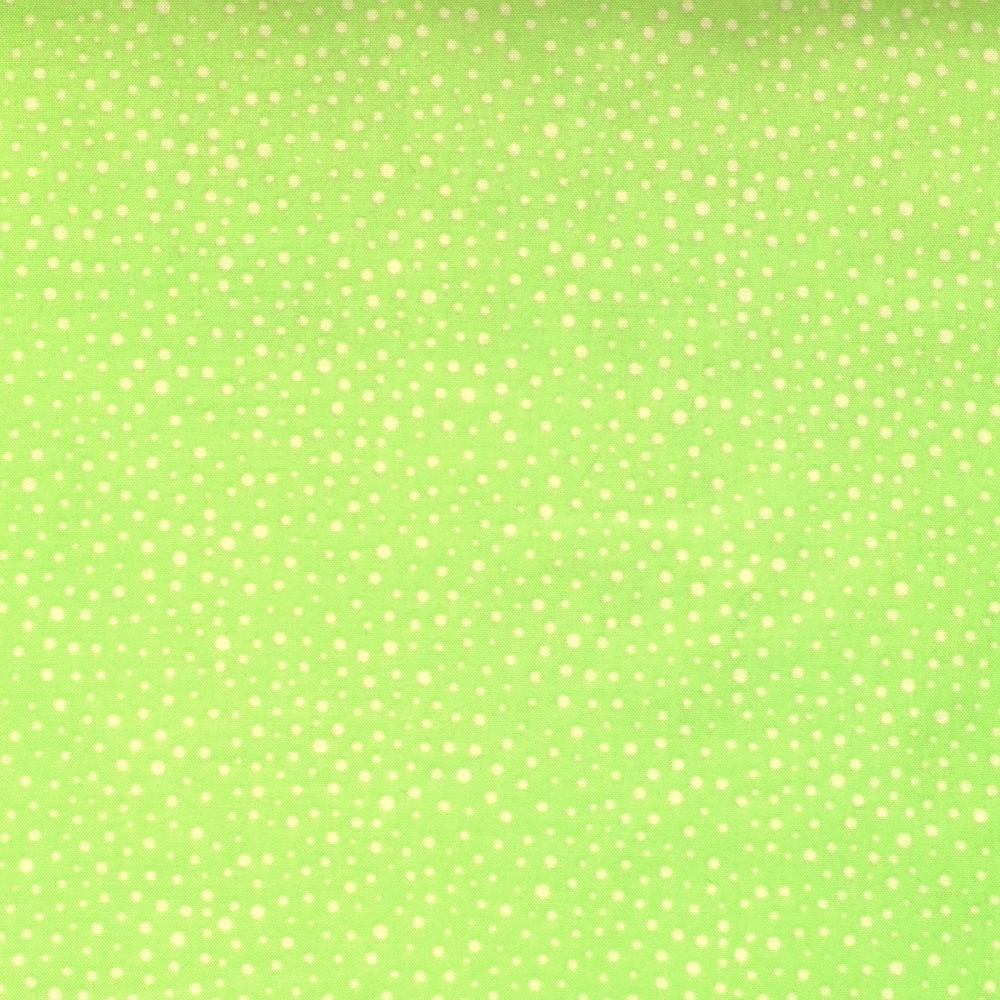 Quilting Fabric - Citrus Green Spots Tonic from Mixology for Camelot Fabrics 2141 36