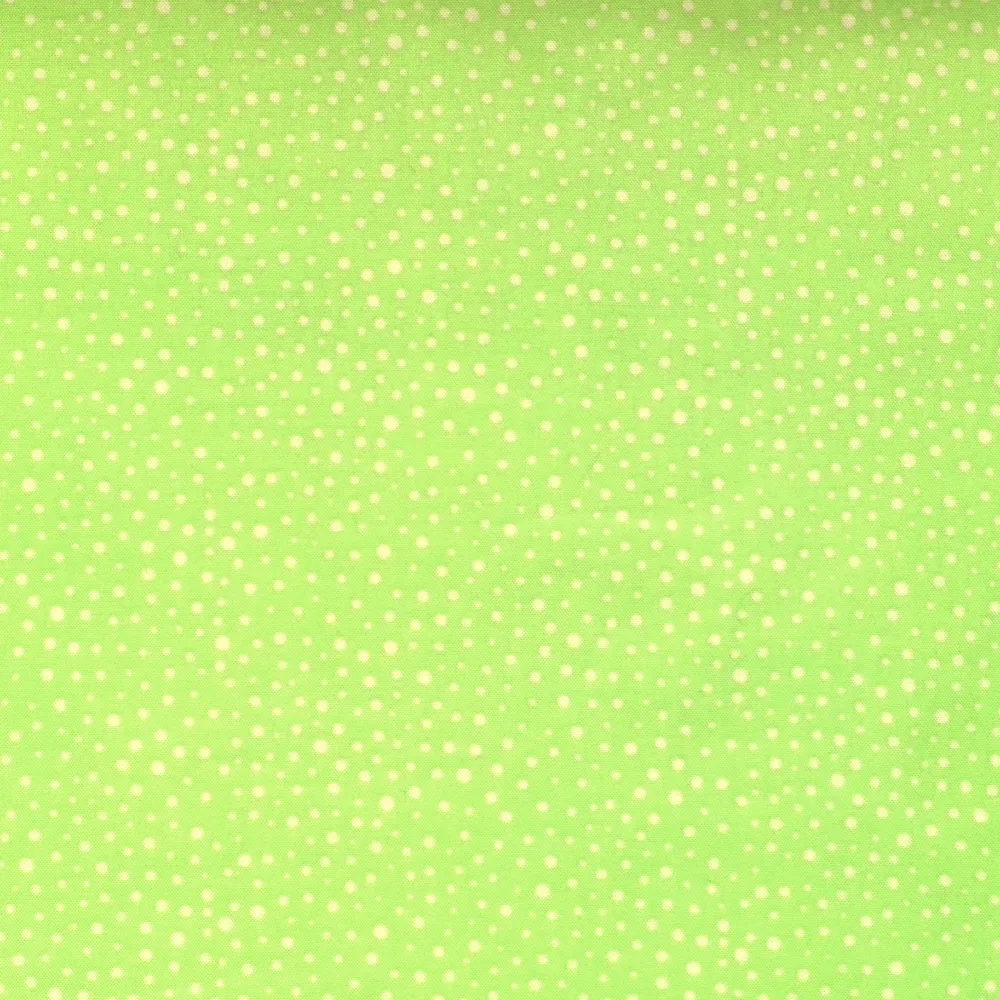 Quilting Fabric - Citrus Green Spots Tonic from Mixology for Camelot Fabrics 2141 36