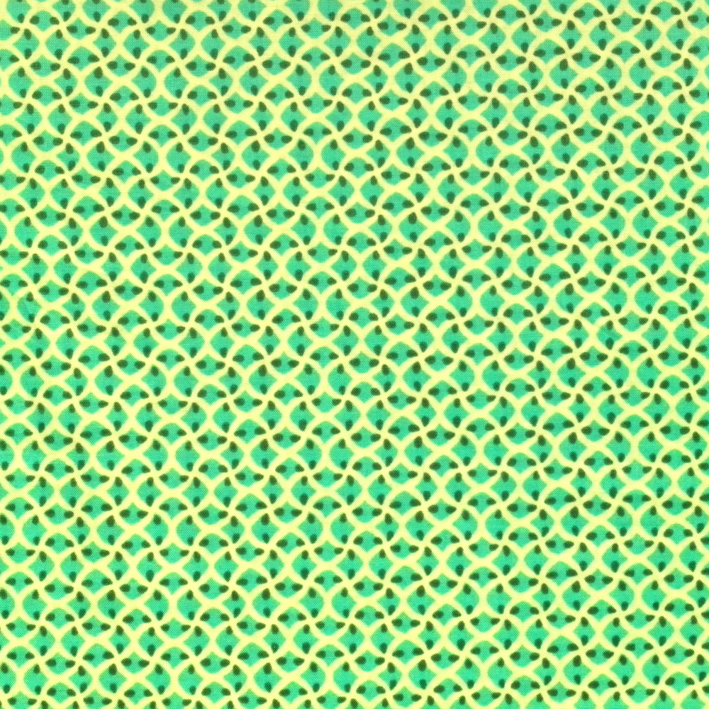 Quilting Fabric - Green Glow from Free Spirit by Amy Butler for Rowan Fabrics PWAB134