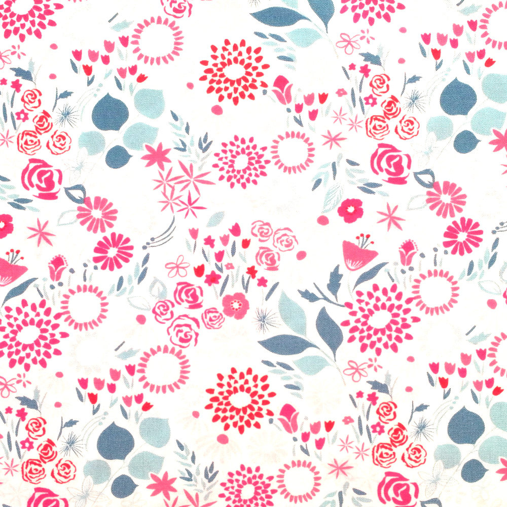 Quilting Fabric - Summer Flowers from Aria by Kate Spain for Moda 2723626