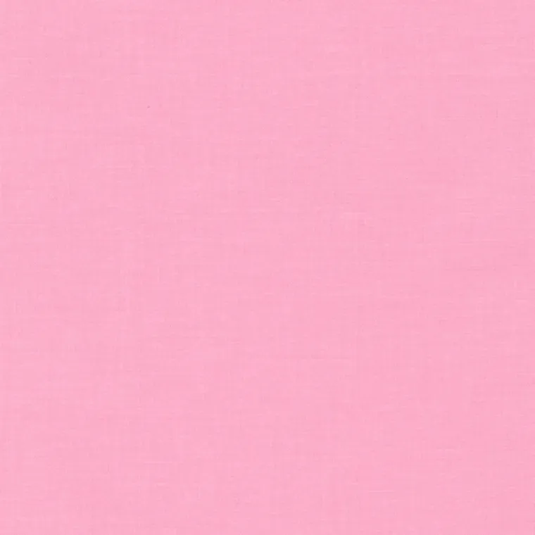 Quilting Fabric - Kona Cotton Solid Medium Pink Colour 1225 by Robert Kaufman