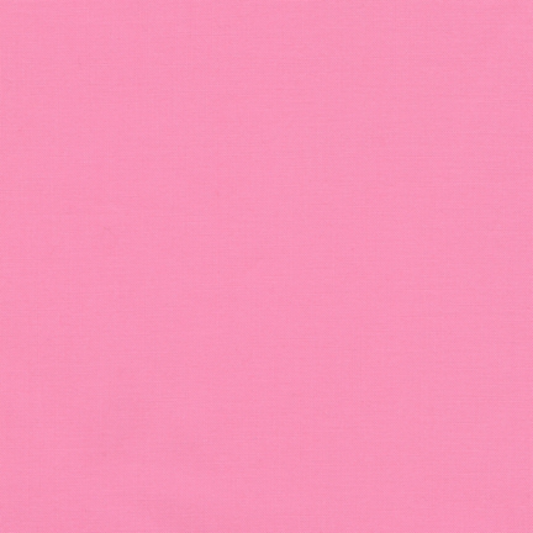 Robert Kaufman Kona Cotton Fabric - Plain Carnation Pink 141 Solid ...