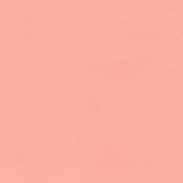 Quilting Fabric - Kona Cotton Solid Peach Colour 1281 by Robert Kaufman 