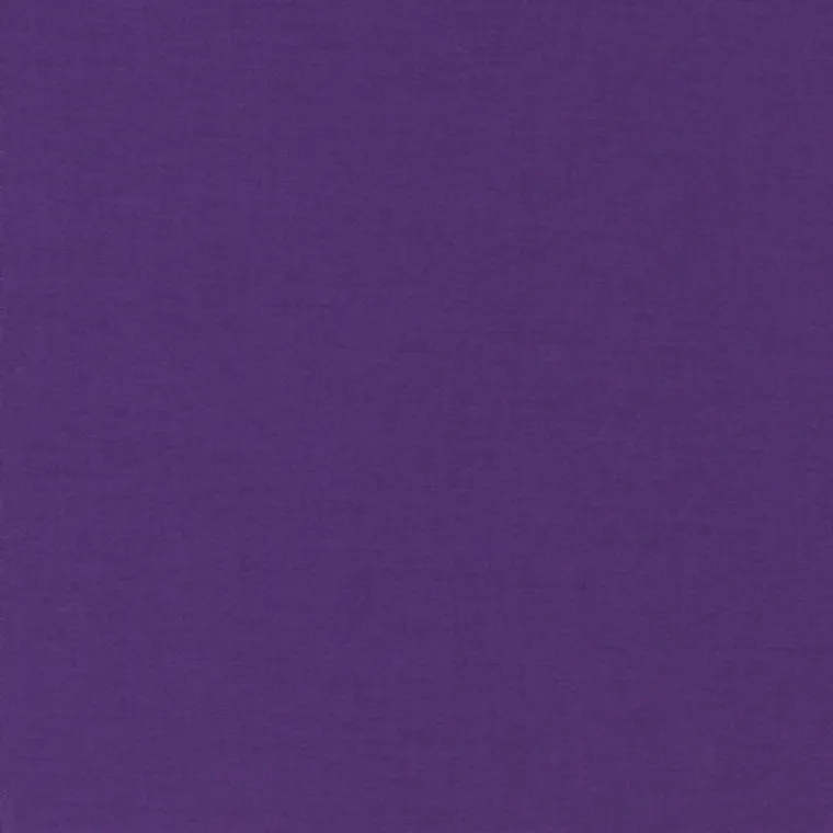 Quilting Fabric - Kona Cotton Solid  Mulberry Purple Colour 80 by Robert Kaufman