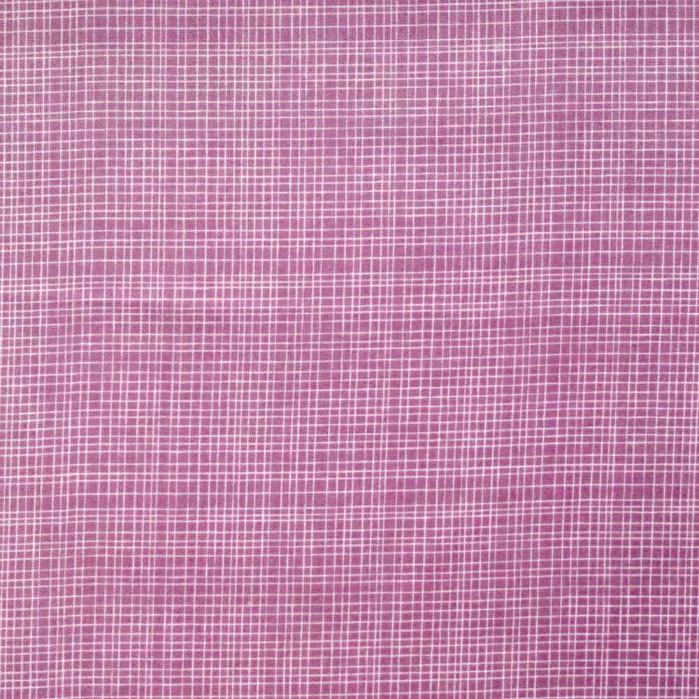 Quilting Fabric - Woven Grid on Purple From the Mixology collection by Camelot 214332