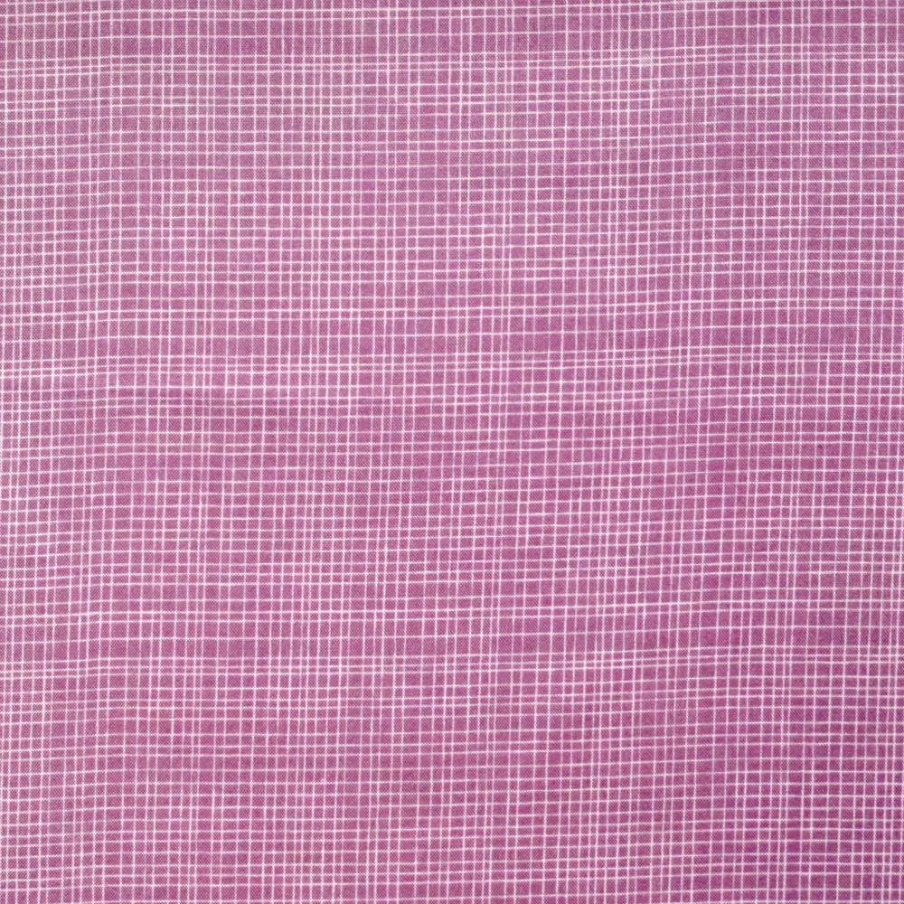 Quilting Fabric - Woven Grid on Purple From the Mixology collection by Camelot 214332