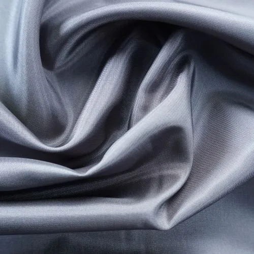 Lining Fabric - Nepture Grey Acetate Taffeta