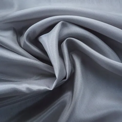 Lining Fabric - Raincloud Grey Acetate Taffeta