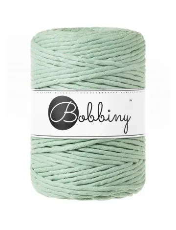 Macrame Cord 5mm in Aloe Green by Bobbiny