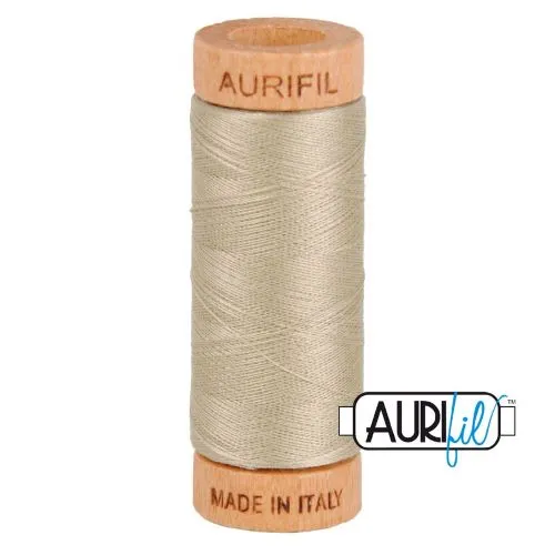 Aurifil Thread 80wt Col. 2324 Stone