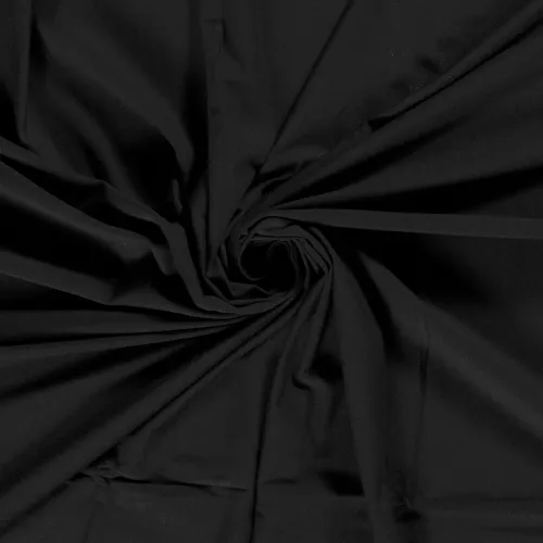 Bamboo Jersey Fabric in Black