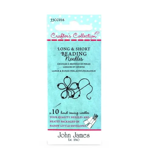 Long And Short Beading needles by John James