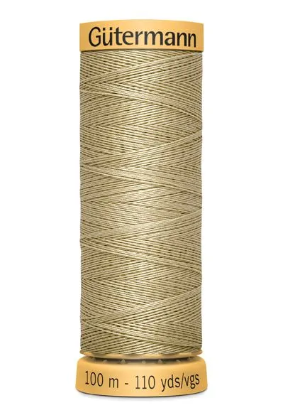 Gutermann Sew All Thread - Beige 100% Cotton Colour 927