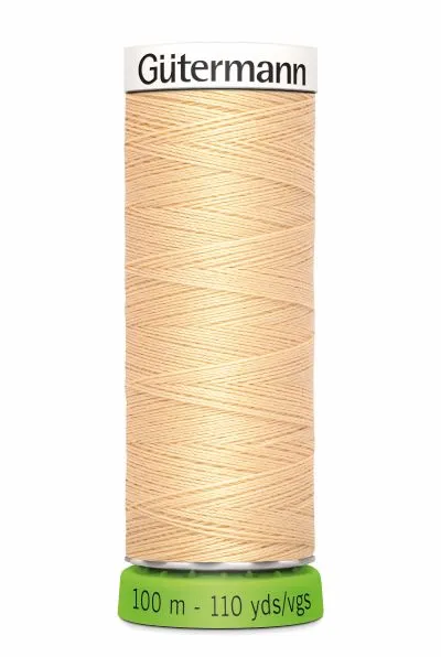 Gutermann Sew All Thread - Beige Recycled Polyester rPET Colour 6