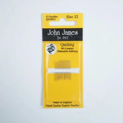 Betweens Quilting needle size 12 by John James