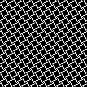 Quilting Fabric - Black and White Fabric with Grid from Opposites Attract by Quilting Treasures