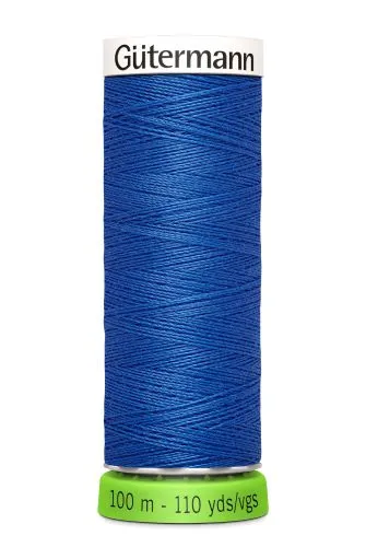 Gutermann Sew All Thread - Blue Recycled Polyester rPET Colour 959