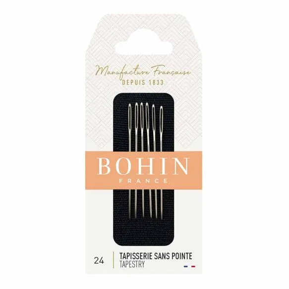 Bohin Tapestry Needles Blunt Tip no.24