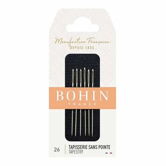 Bohin Tapestry Needles Blunt Tip no.26 