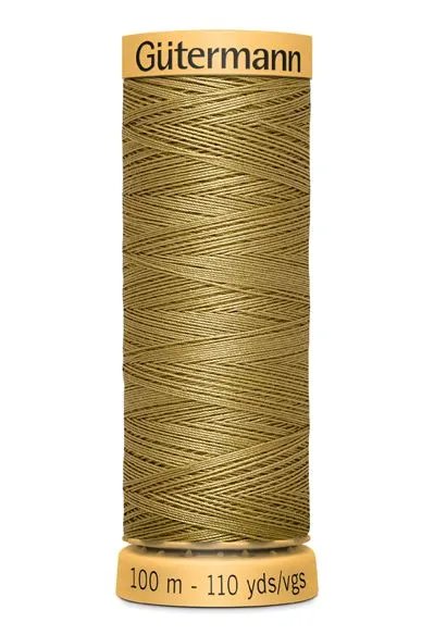 Gutermann Sew All Thread - Brown 100% Cotton Colour 1136