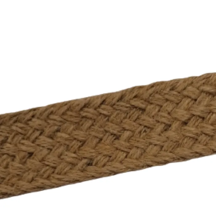 Bag Webbing - 35mm Plaited Hessian