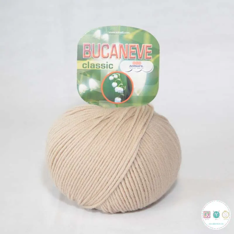 Yarn - Adriafil Bucaneve Merino Worsted Weight in Beige 85