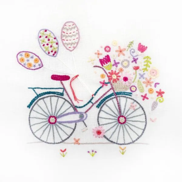 Embroidery Kit - Bicycle  by Un Chat dans L'aiguille